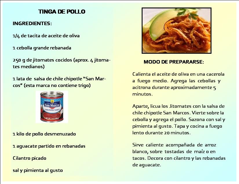 Tinga de Pollo