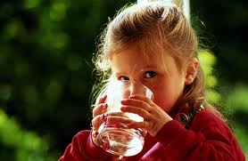 Girl drinking Water